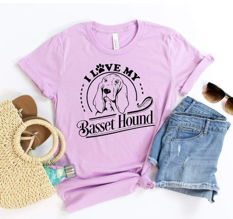 I Love My Basset Hound